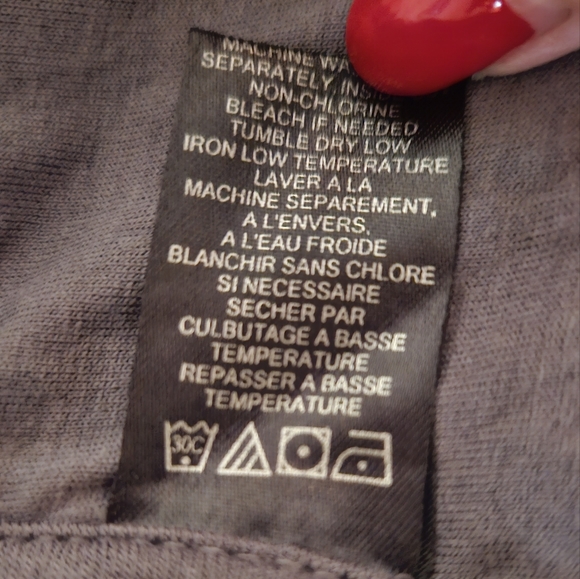 Jeanne Beker Gray Sequin Top EUC - Picture 7 of 8